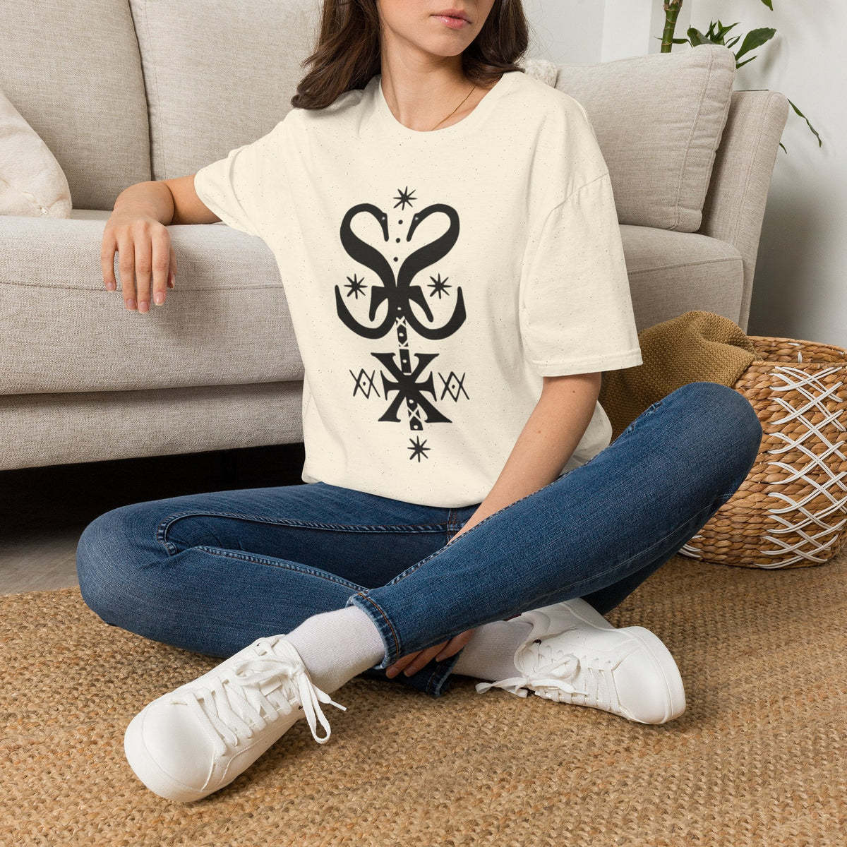Mystic Sigil Tee — St. Expedite Sigil Graphic T-Shirt - underthestarsbabe