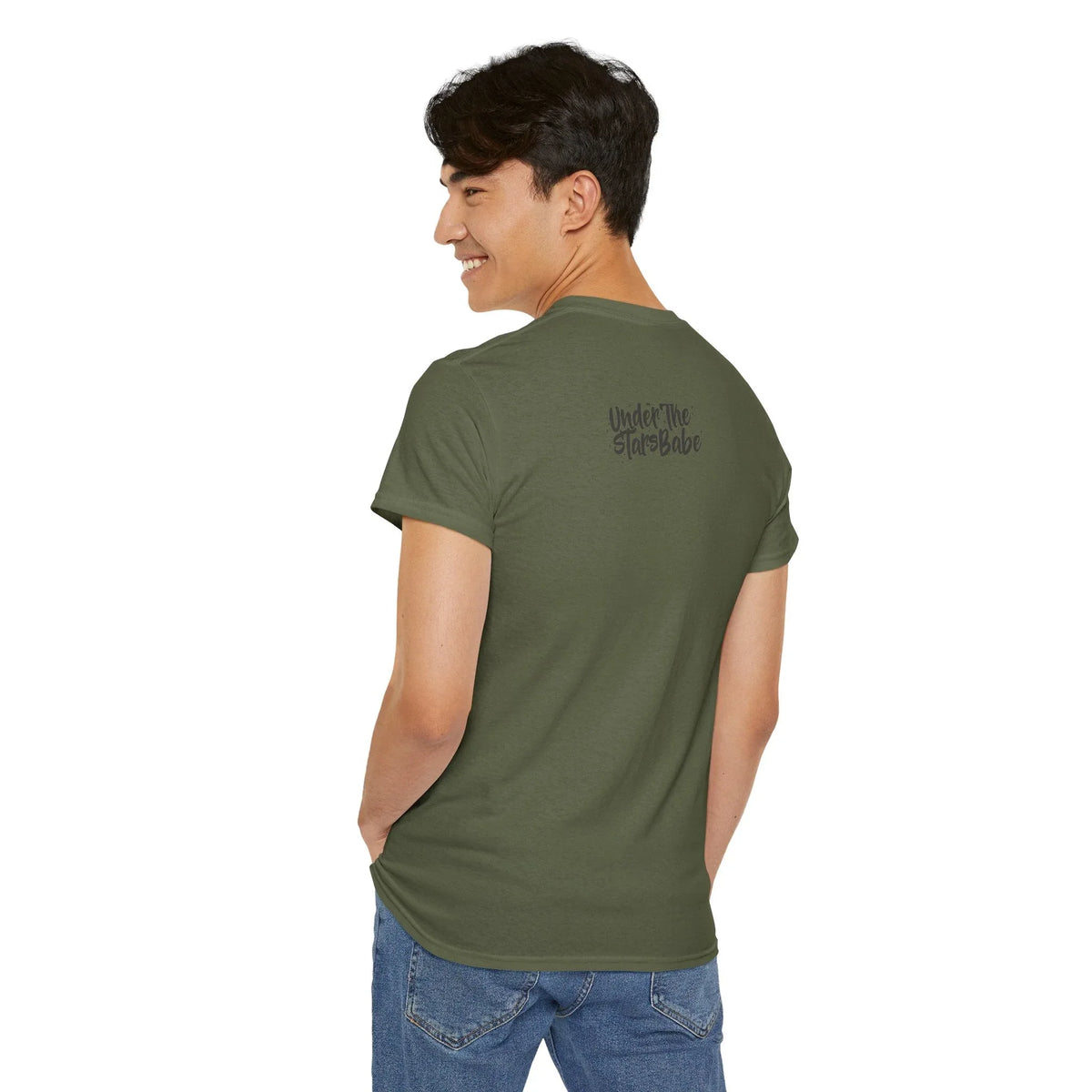 Neon Under the Stars Babe Heavy Cotton Tee - Bold & Trendy - underthestarsbabe