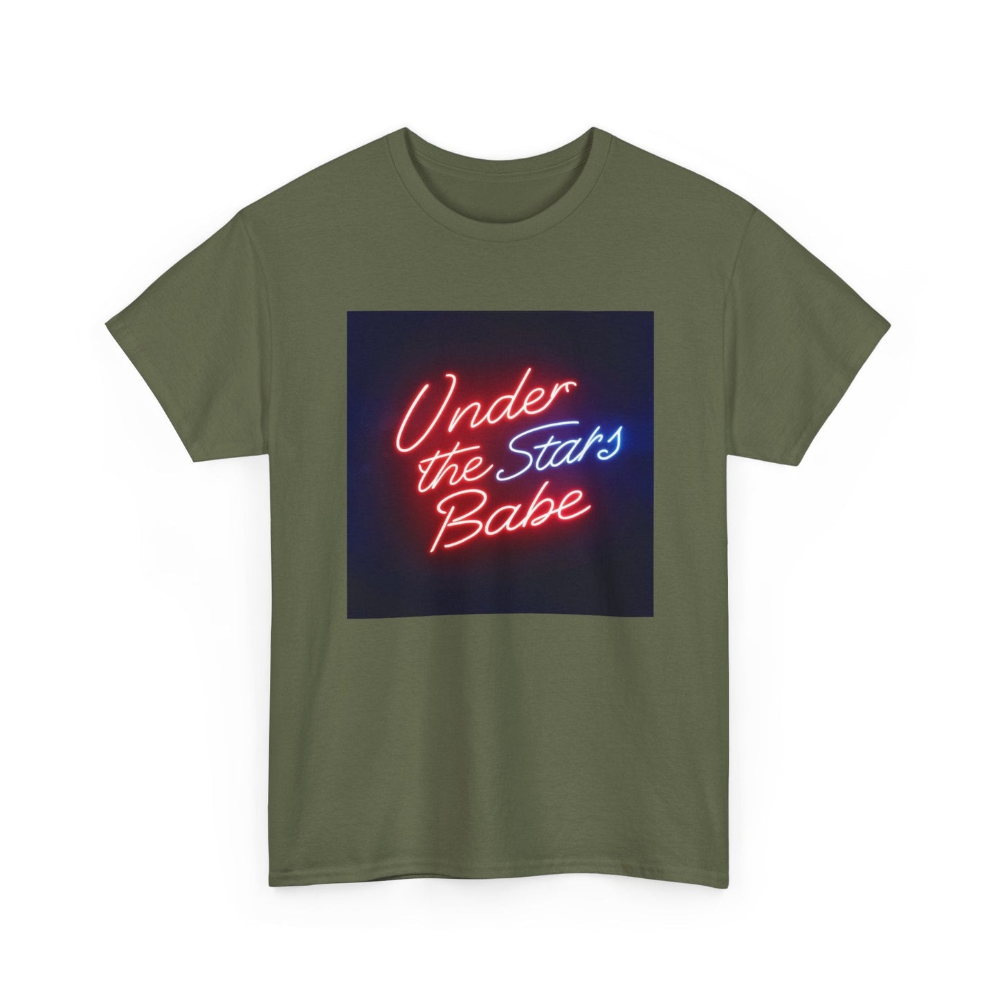 Neon underthedtarsbabe Unisex Heavy Cotton Tee - underthestarsbabe
