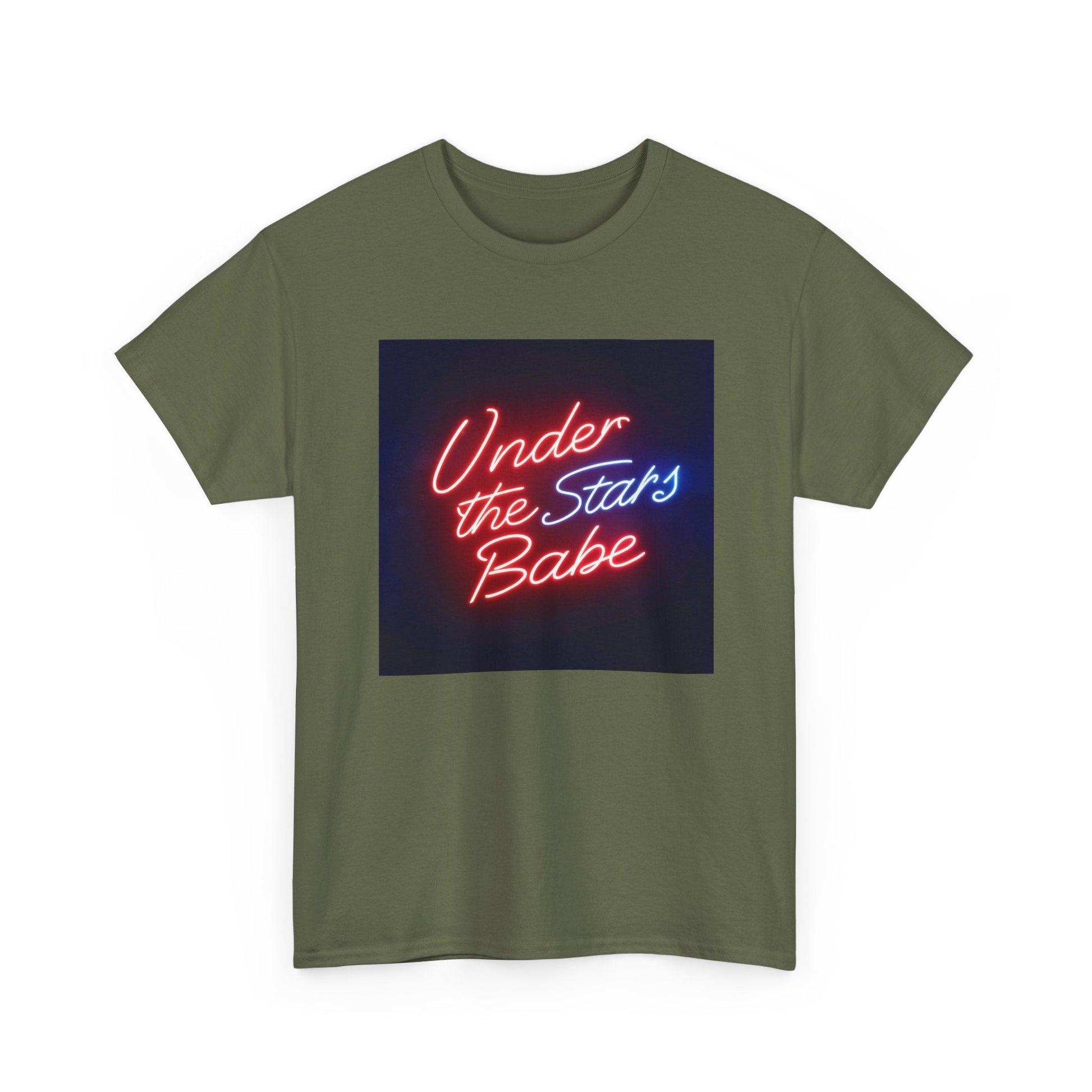 Neon underthedtarsbabe Unisex Heavy Cotton Tee - underthestarsbabe