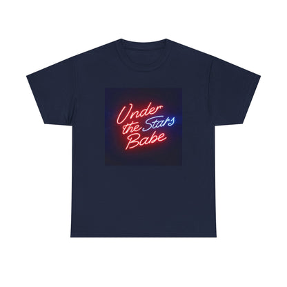 Neon underthedtarsbabe Unisex Heavy Cotton Tee - underthestarsbabe