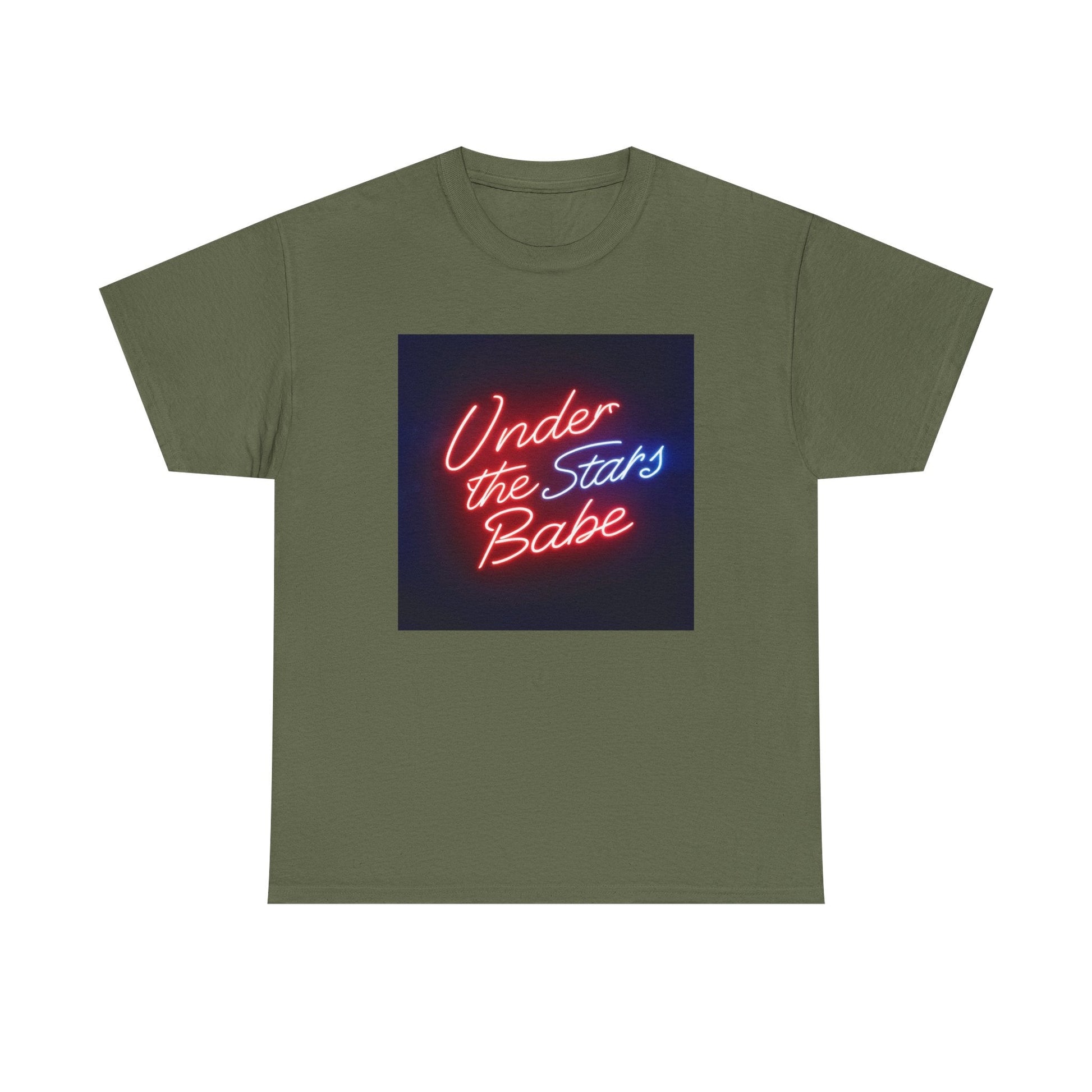 Neon underthedtarsbabe Unisex Heavy Cotton Tee - underthestarsbabe