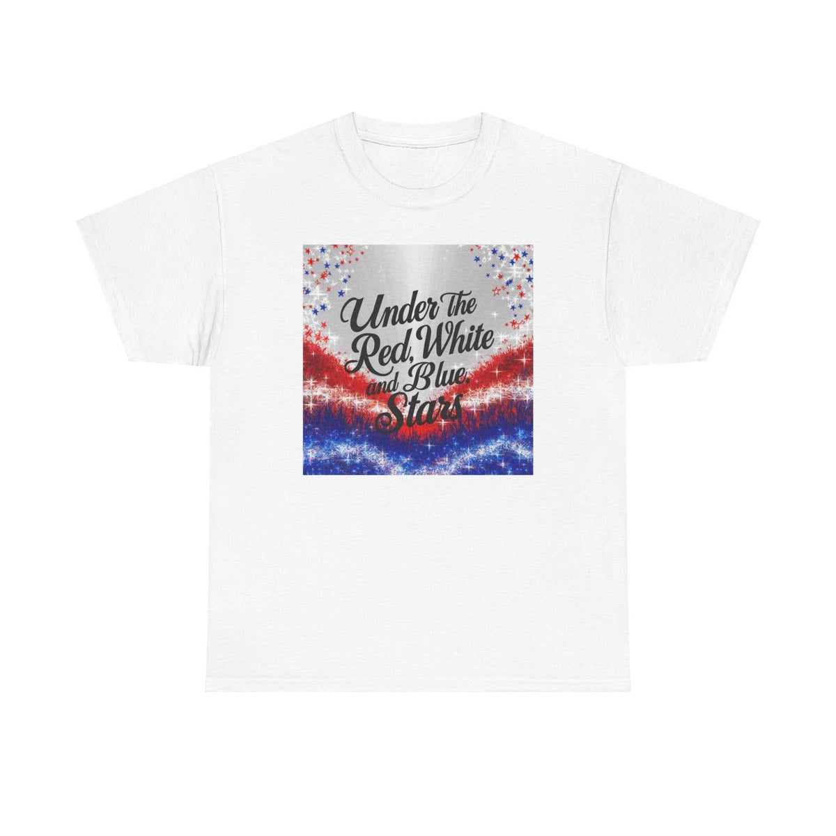 Patriot Unisex Heavy Cotton Tee - Bold & Classic - Under the Stars Babe - underthestarsbabe