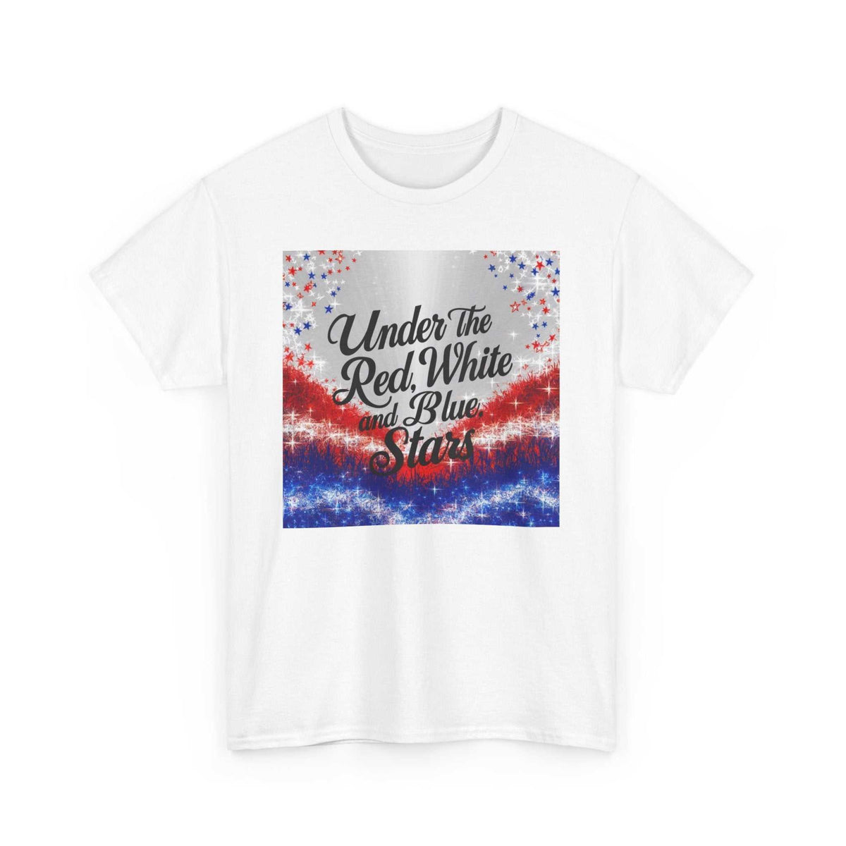 Patriot Unisex Heavy Cotton Tee - Bold & Classic - Under the Stars Babe - underthestarsbabe
