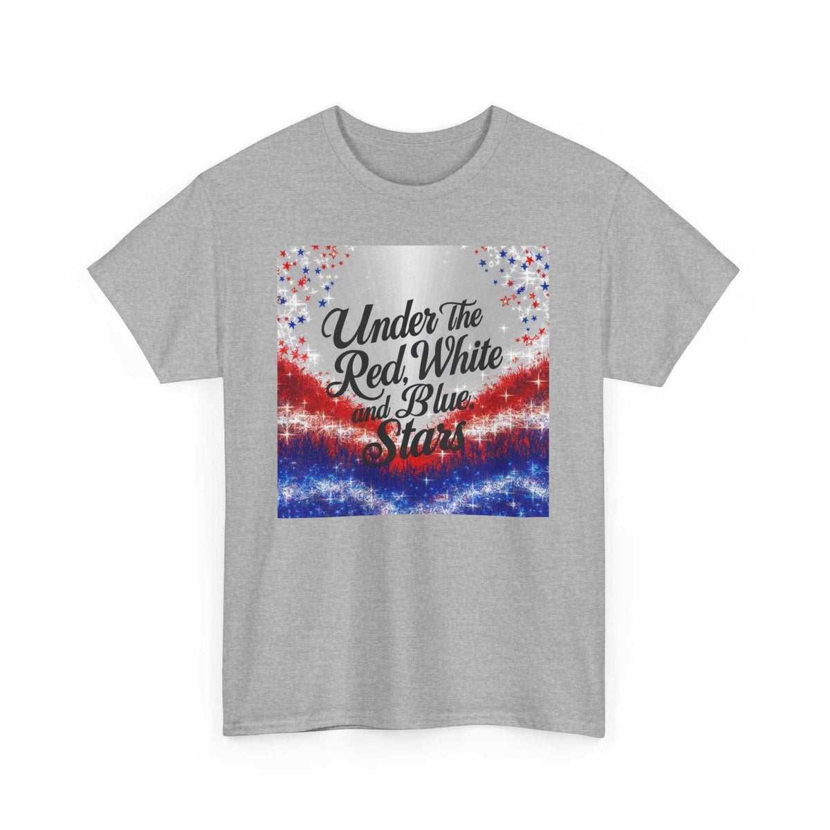 Patriot Unisex Heavy Cotton Tee - Bold & Classic - Under the Stars Babe - underthestarsbabe