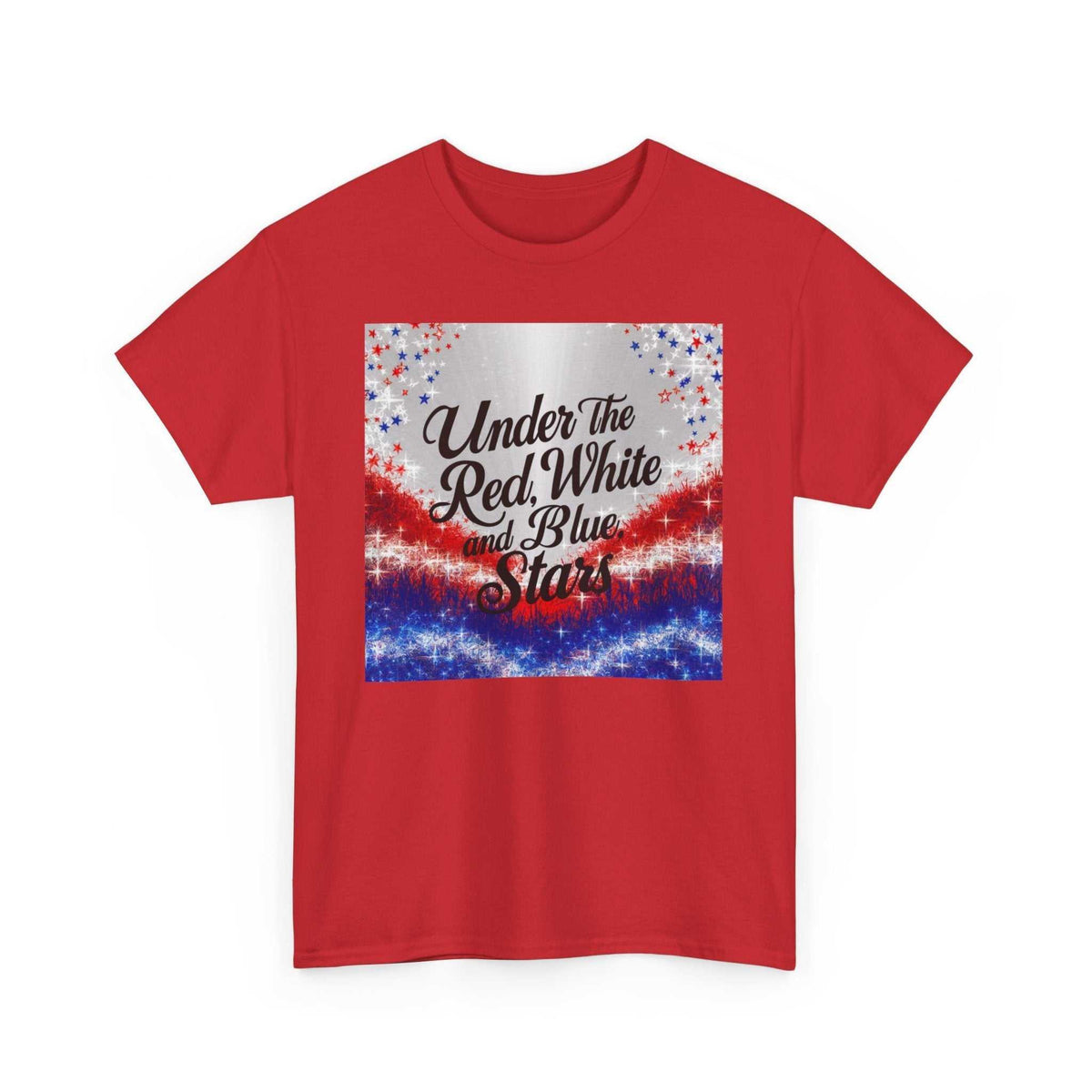 Patriot Unisex Heavy Cotton Tee - Bold & Classic - Under the Stars Babe - underthestarsbabe