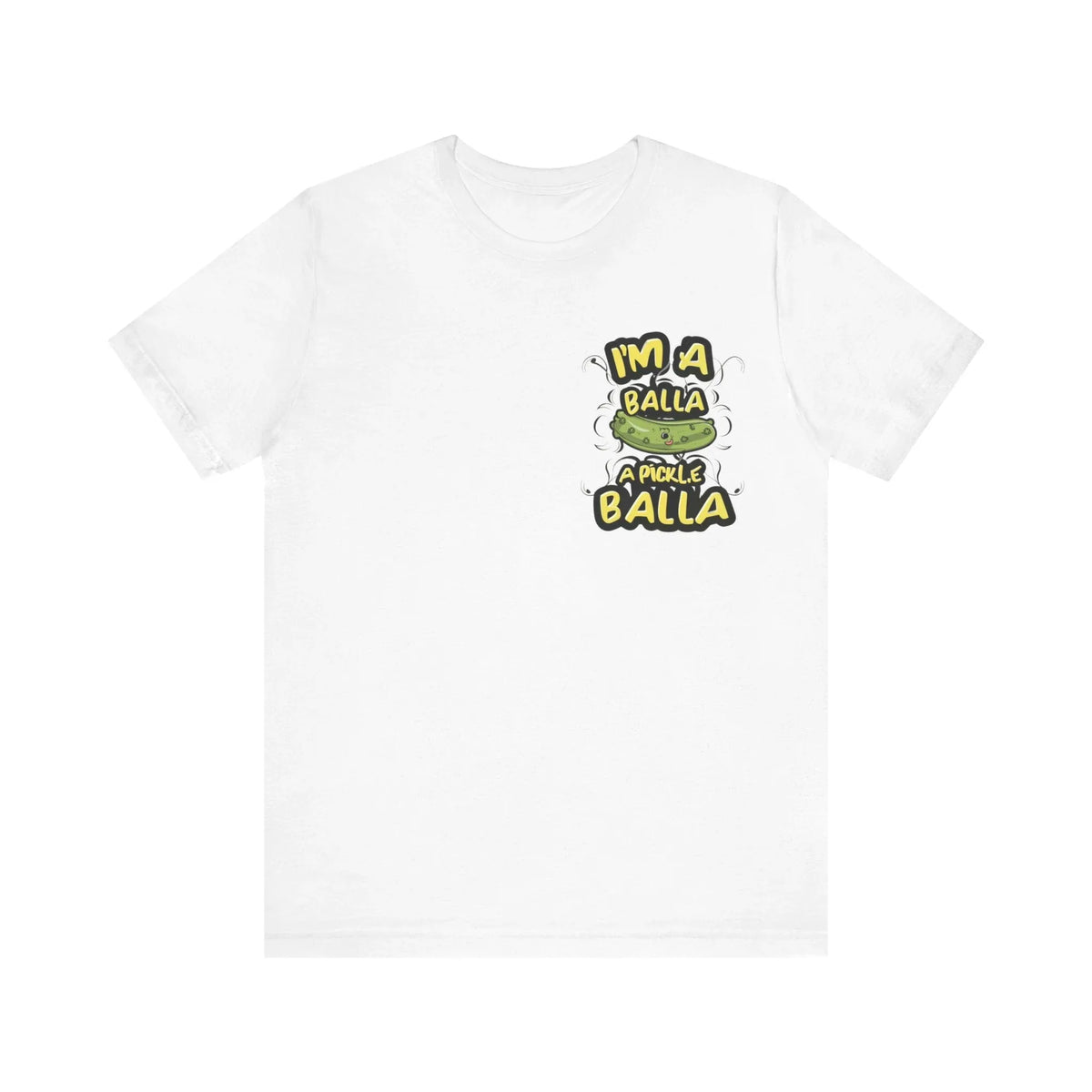 Pickle Balla Unisex Jersey Tee - Sporty & Fun - Under the Stars Babe - underthestarsbabe