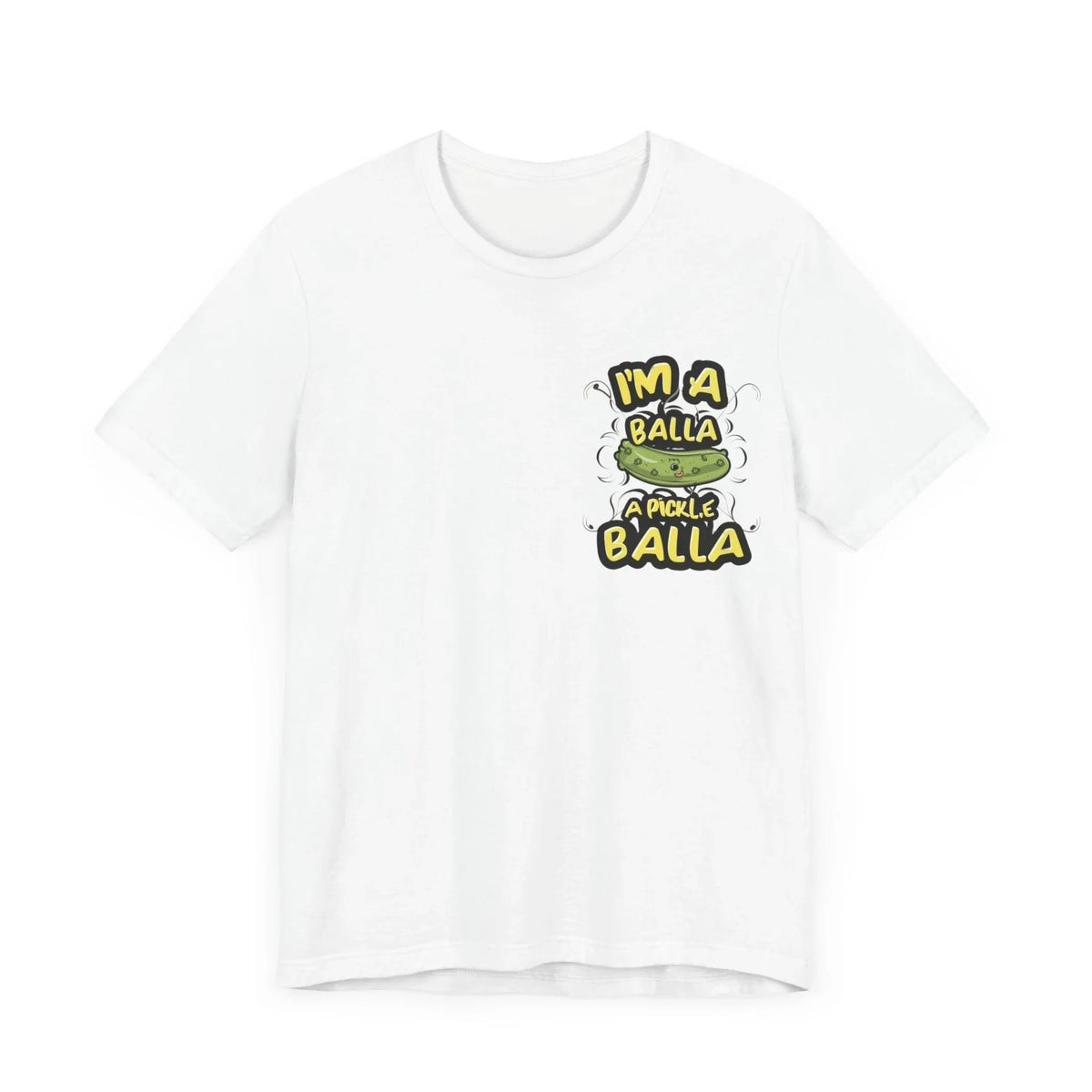 Pickle Balla Unisex Jersey Tee - Sporty & Fun - Under the Stars Babe - underthestarsbabe