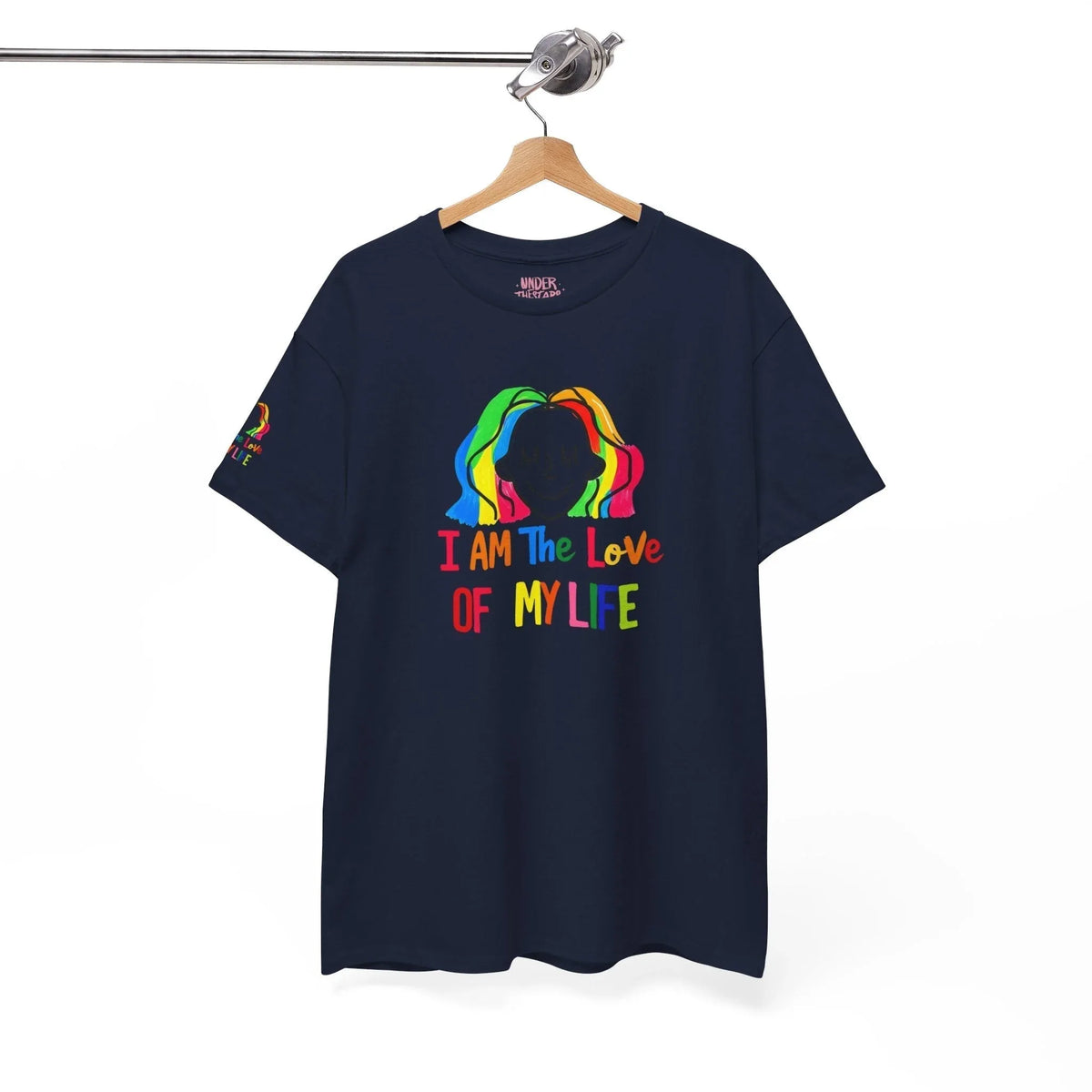 Positive Vibe Unisex Tee - I AM The Love Of MY Life, Gift for Friends - underthestarsbabe