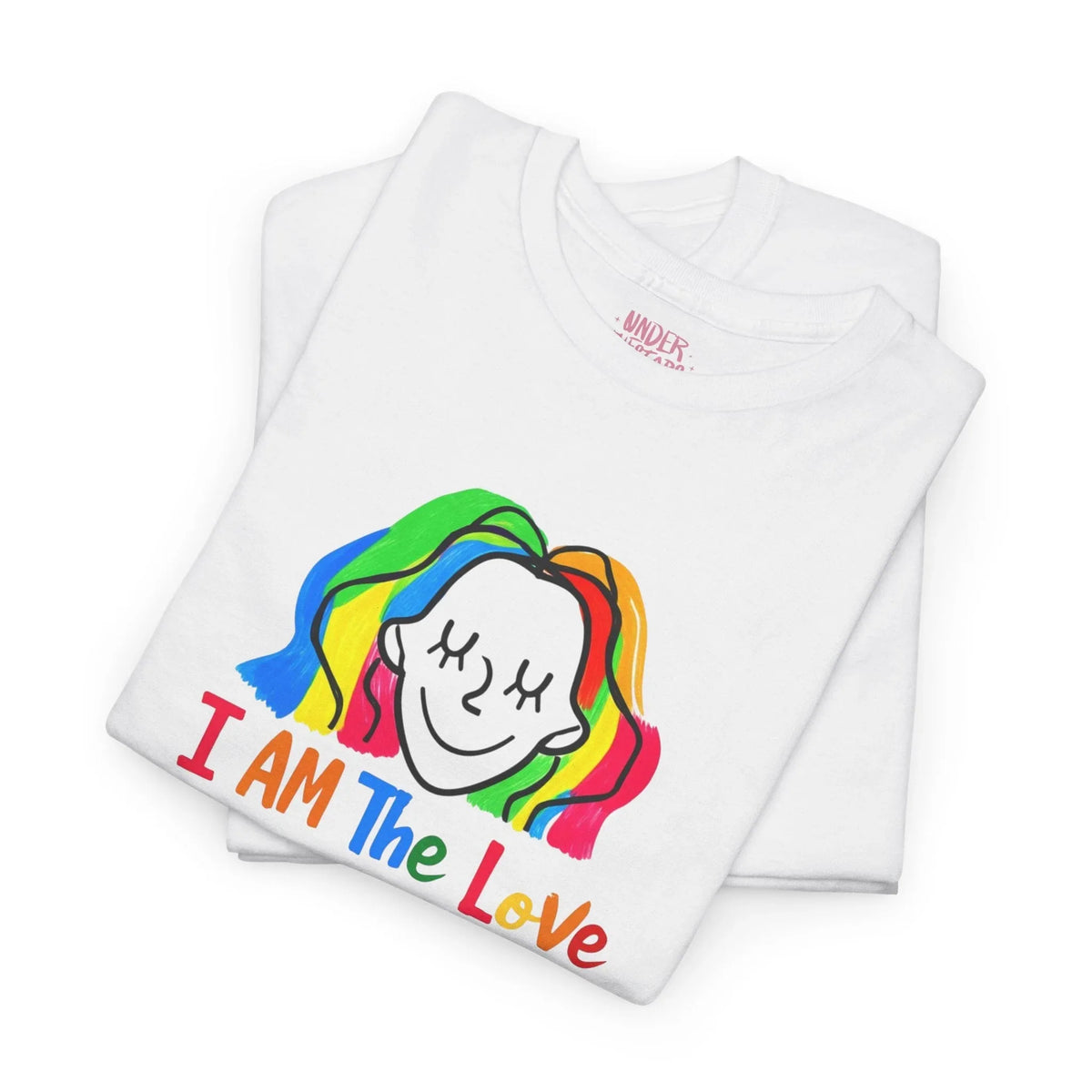 Positive Vibe Unisex Tee - I AM The Love Of MY Life, Gift for Friends - underthestarsbabe