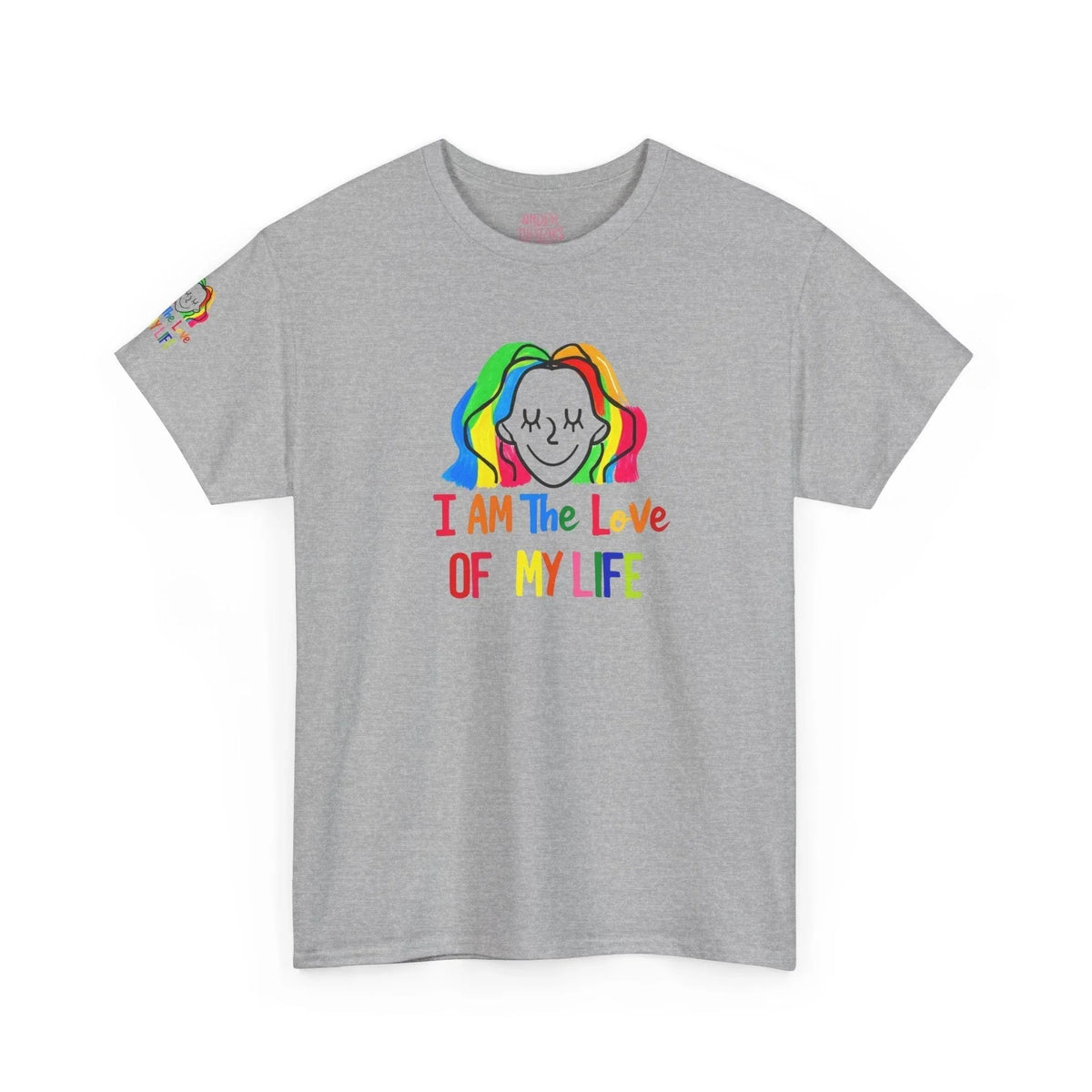 Positive Vibe Unisex Tee - I AM The Love Of MY Life, Gift for Friends - underthestarsbabe