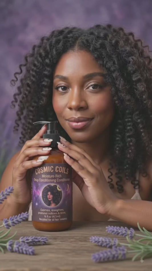 Cosmic Coils Hydrating Deep Conditioner 12oz
