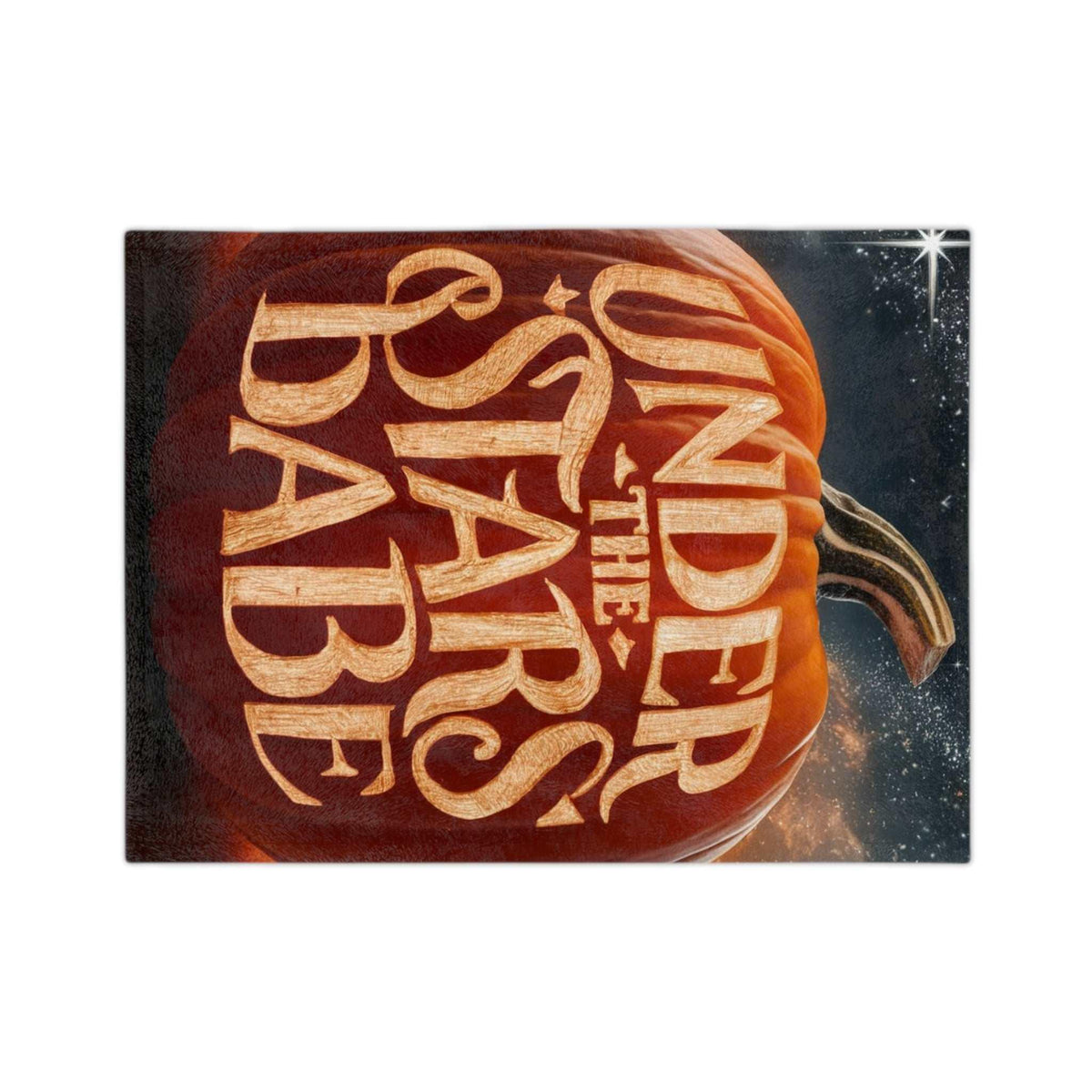 Pumpkin Velveteen Microfiber Blanket - underthestarsbabe