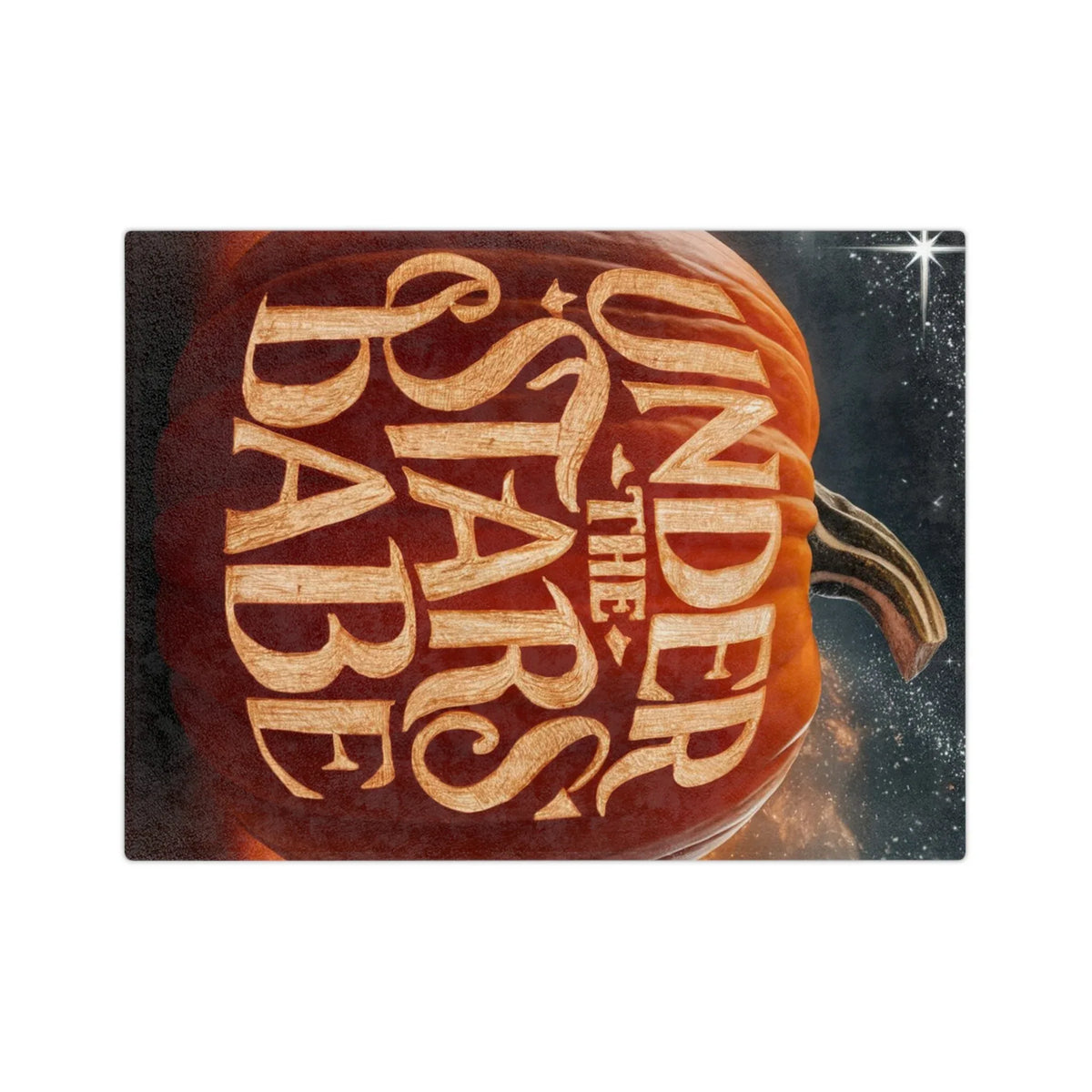 Pumpkin Velveteen Microfiber Blanket - underthestarsbabe