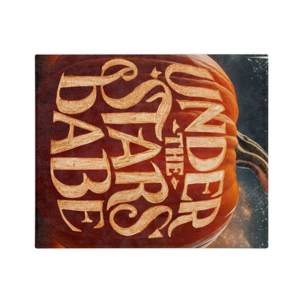 Pumpkin Velveteen Microfiber Blanket - underthestarsbabe