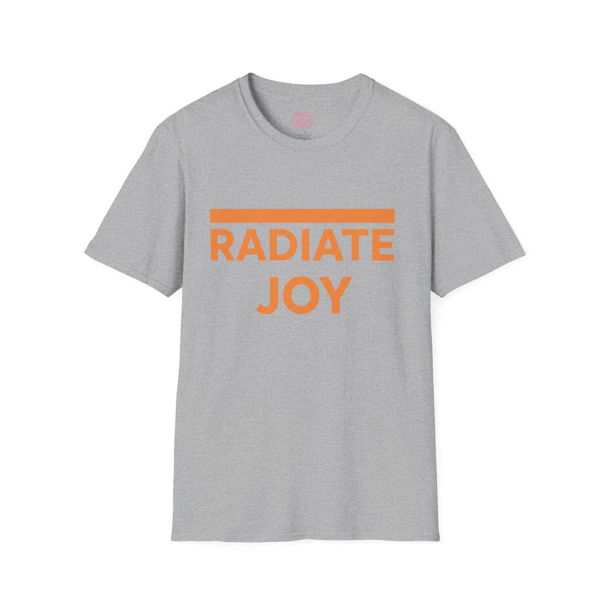 Radiate Joy T-Shirt — Positive Message Graphic Tee - underthestarsbabe
