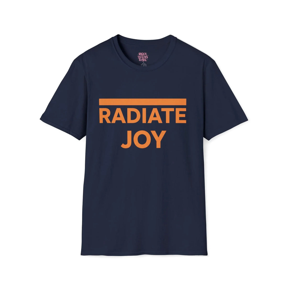 Radiate Joy T-Shirt — Positive Message Graphic Tee - underthestarsbabe