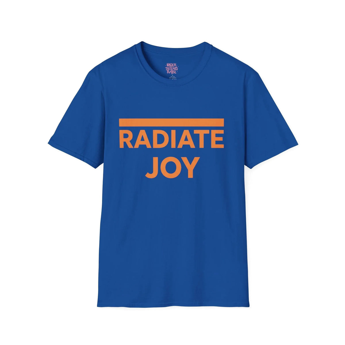 Radiate Joy T-Shirt — Positive Message Graphic Tee - underthestarsbabe