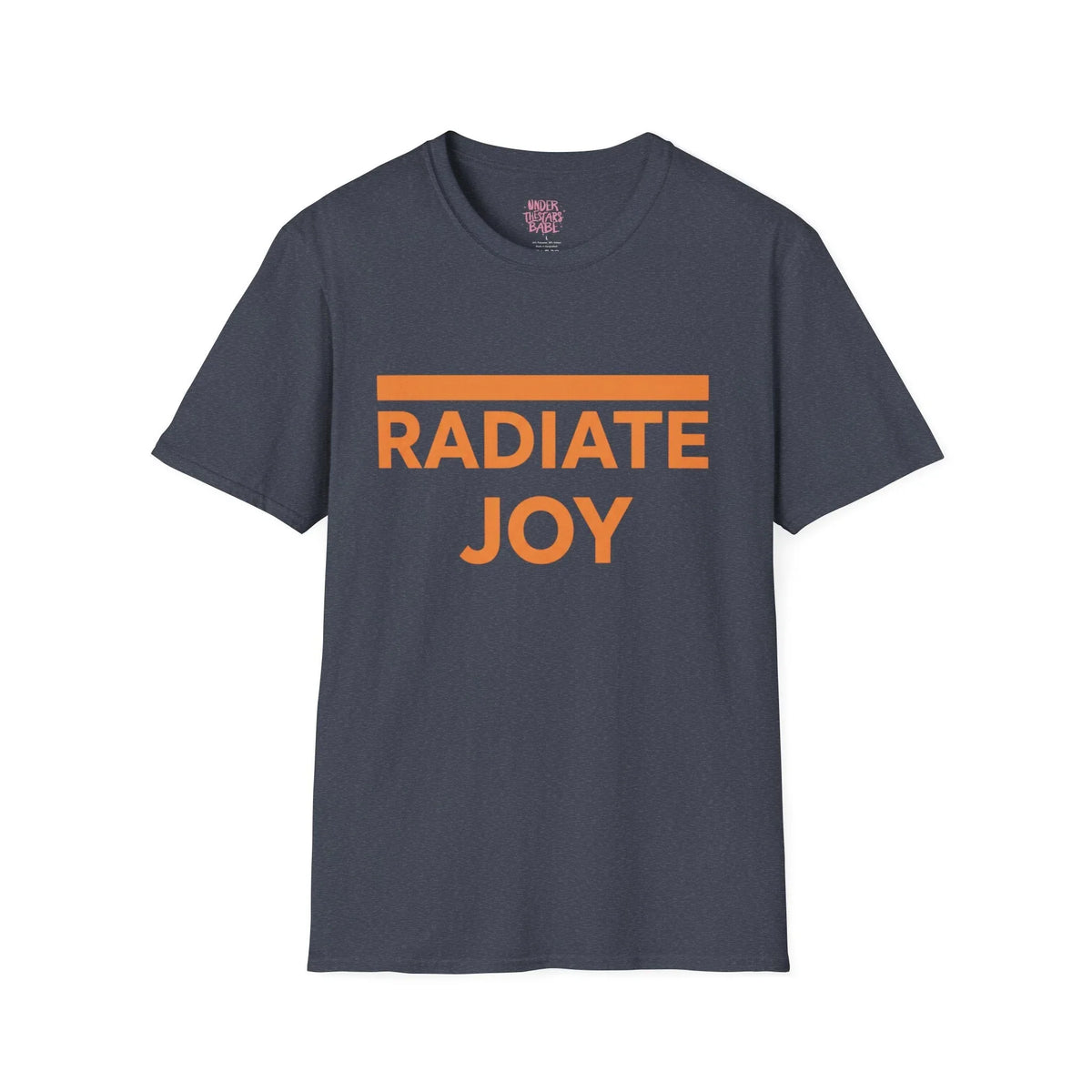 Radiate Joy T-Shirt — Positive Message Graphic Tee - underthestarsbabe