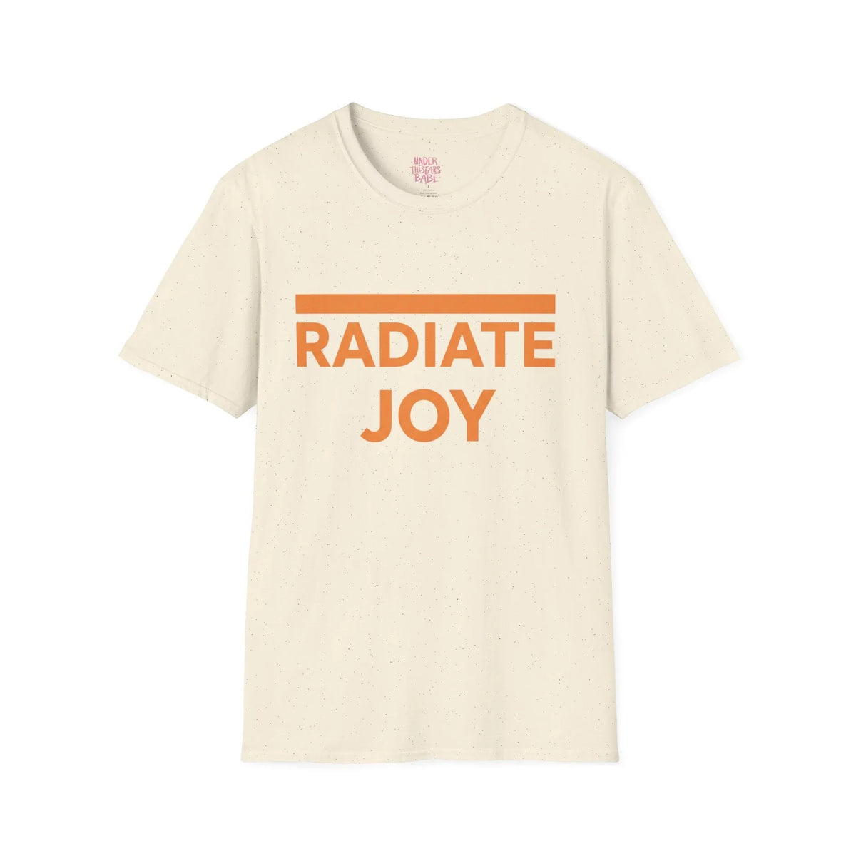 Radiate Joy T-Shirt — Positive Message Graphic Tee - underthestarsbabe
