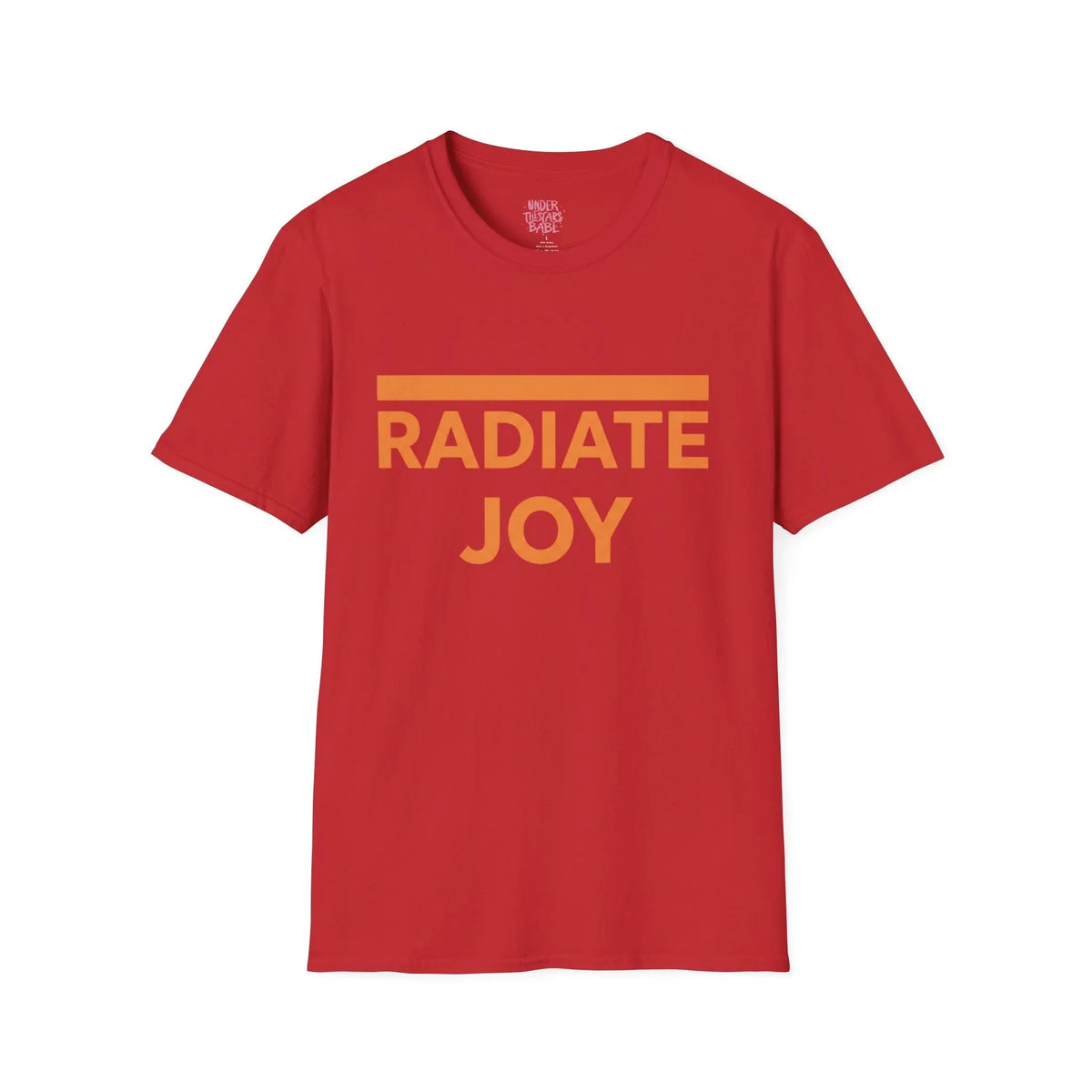 Radiate Joy T-Shirt — Positive Message Graphic Tee - underthestarsbabe