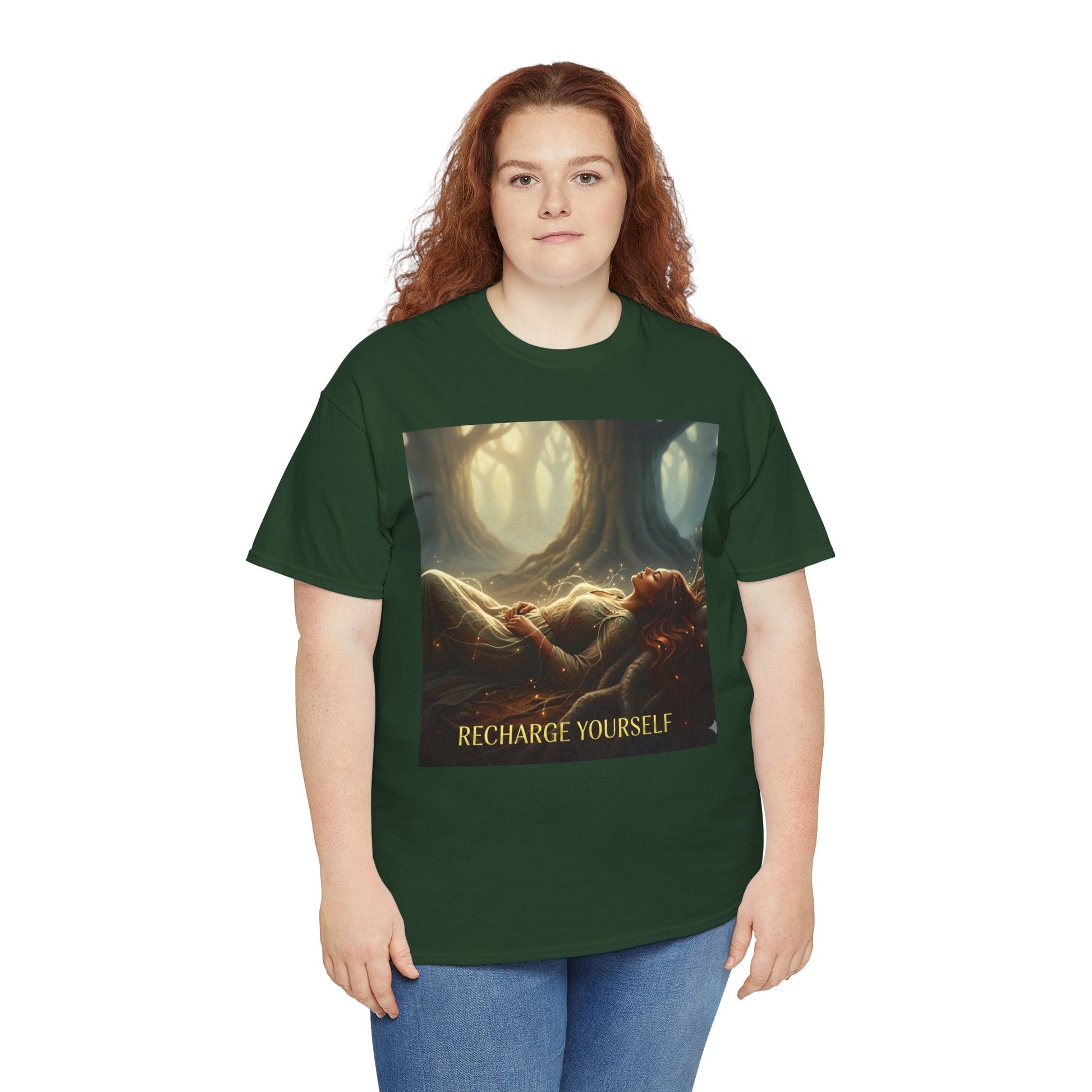 Recharge Yourself Wellness T-Shirt - underthestarsbabe