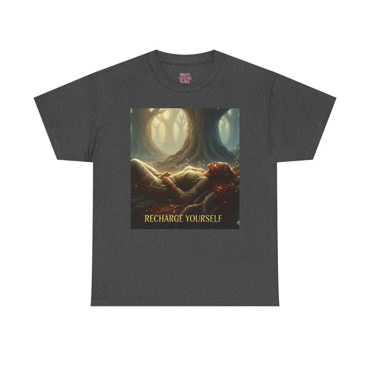 Recharge Yourself Wellness T-Shirt - underthestarsbabe