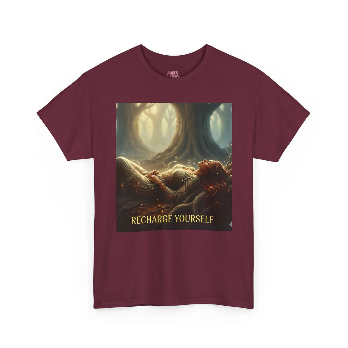 Recharge Yourself Wellness T-Shirt - underthestarsbabe