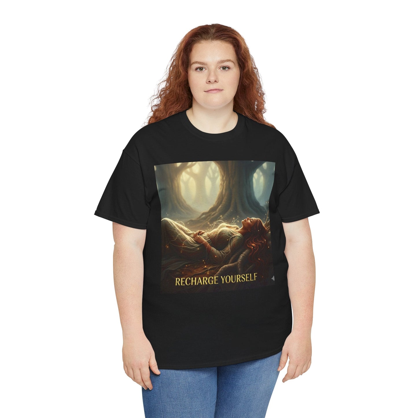 Recharge Yourself Wellness T-Shirt - underthestarsbabe