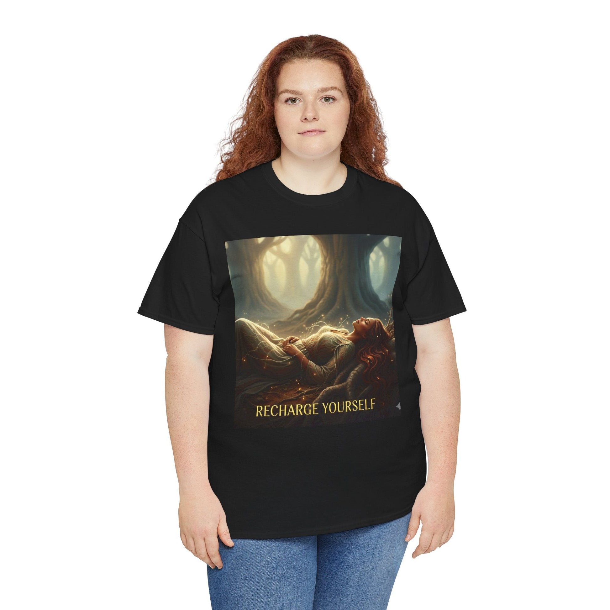 Recharge Yourself Wellness T-Shirt - underthestarsbabe