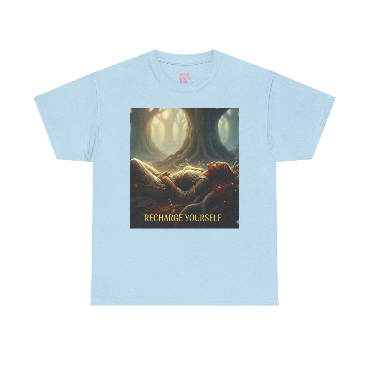 Recharge Yourself Wellness T-Shirt - underthestarsbabe
