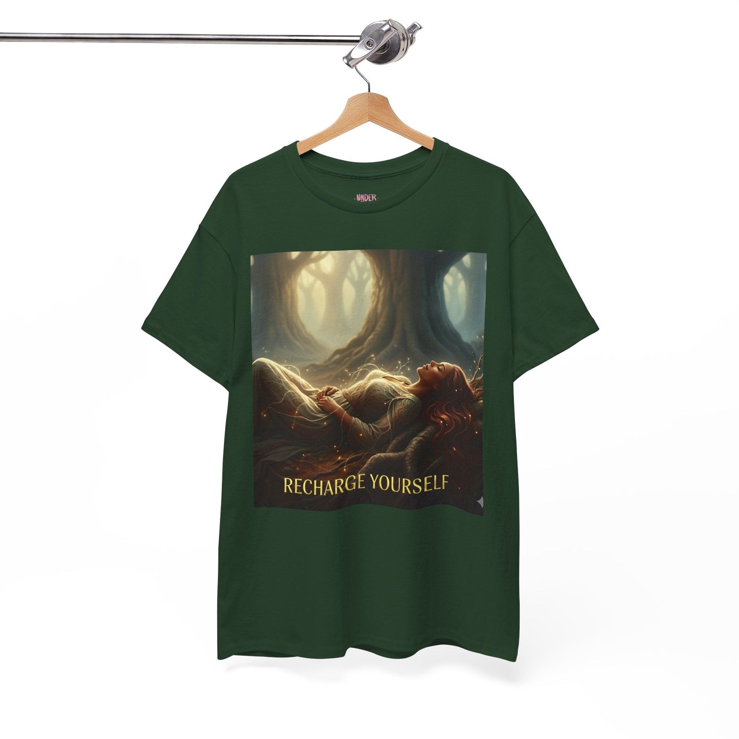 Recharge Yourself Wellness T-Shirt - underthestarsbabe