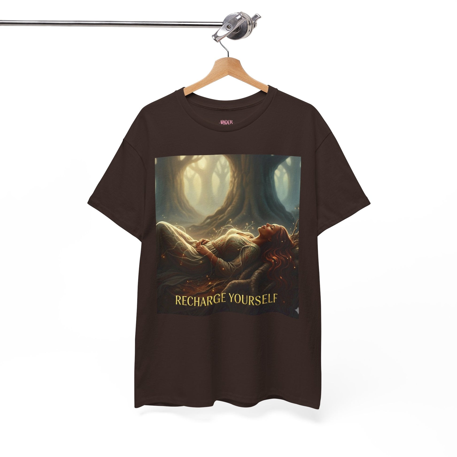 Recharge Yourself Wellness T-Shirt - underthestarsbabe