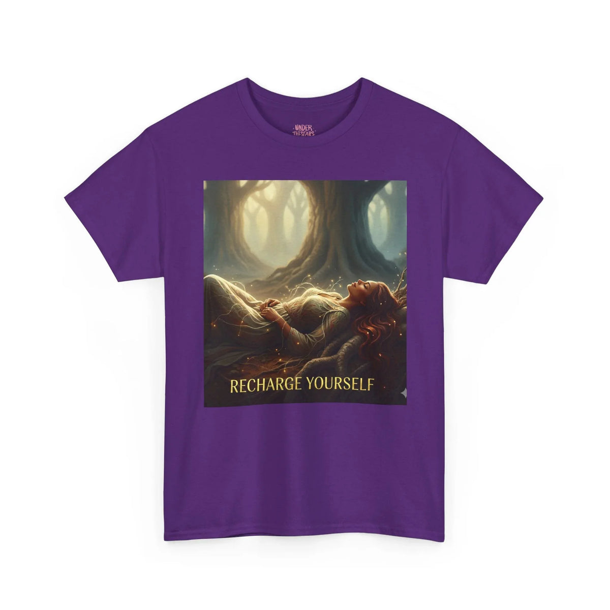 Recharge Yourself Wellness T-Shirt - underthestarsbabe