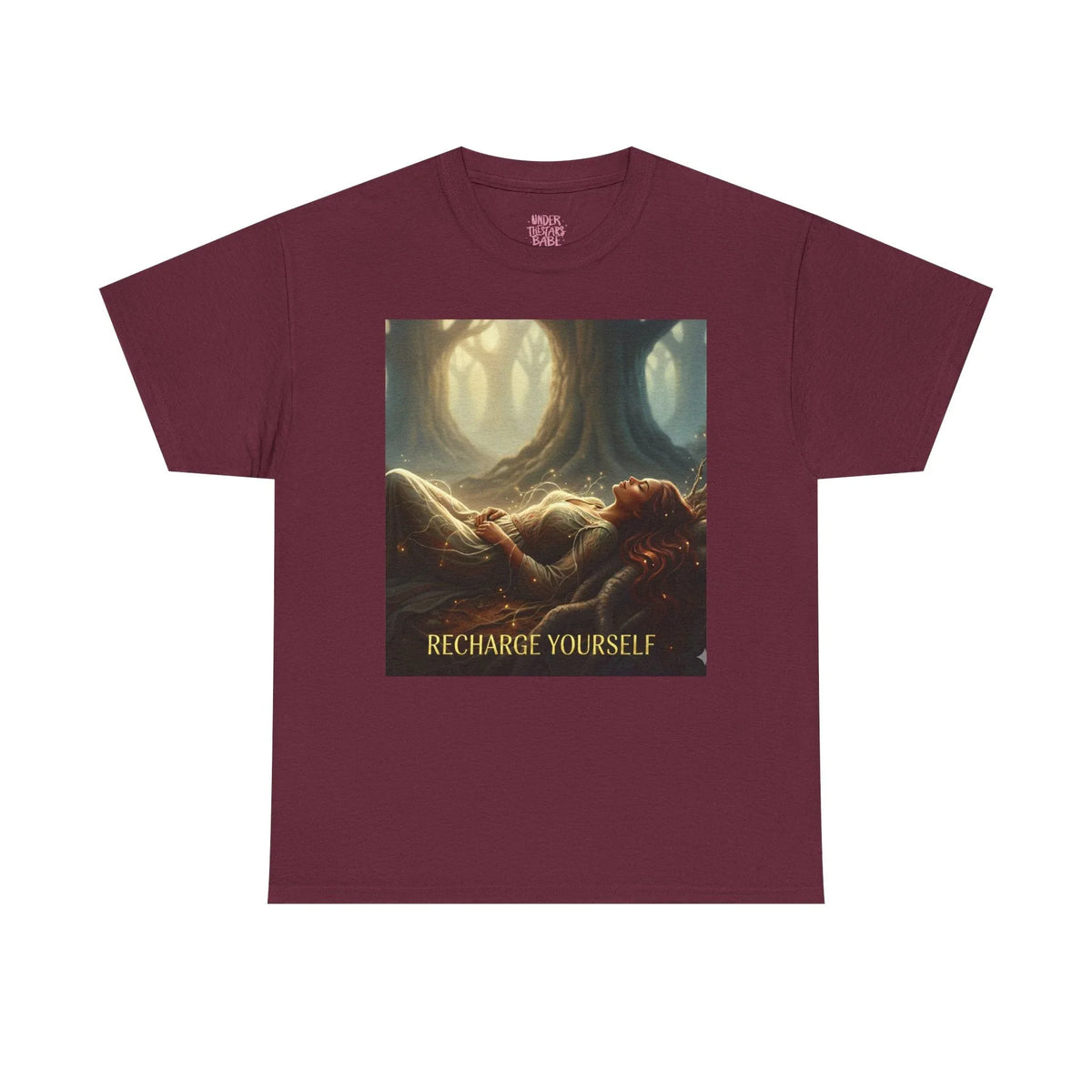 Recharge Yourself Wellness T-Shirt - underthestarsbabe