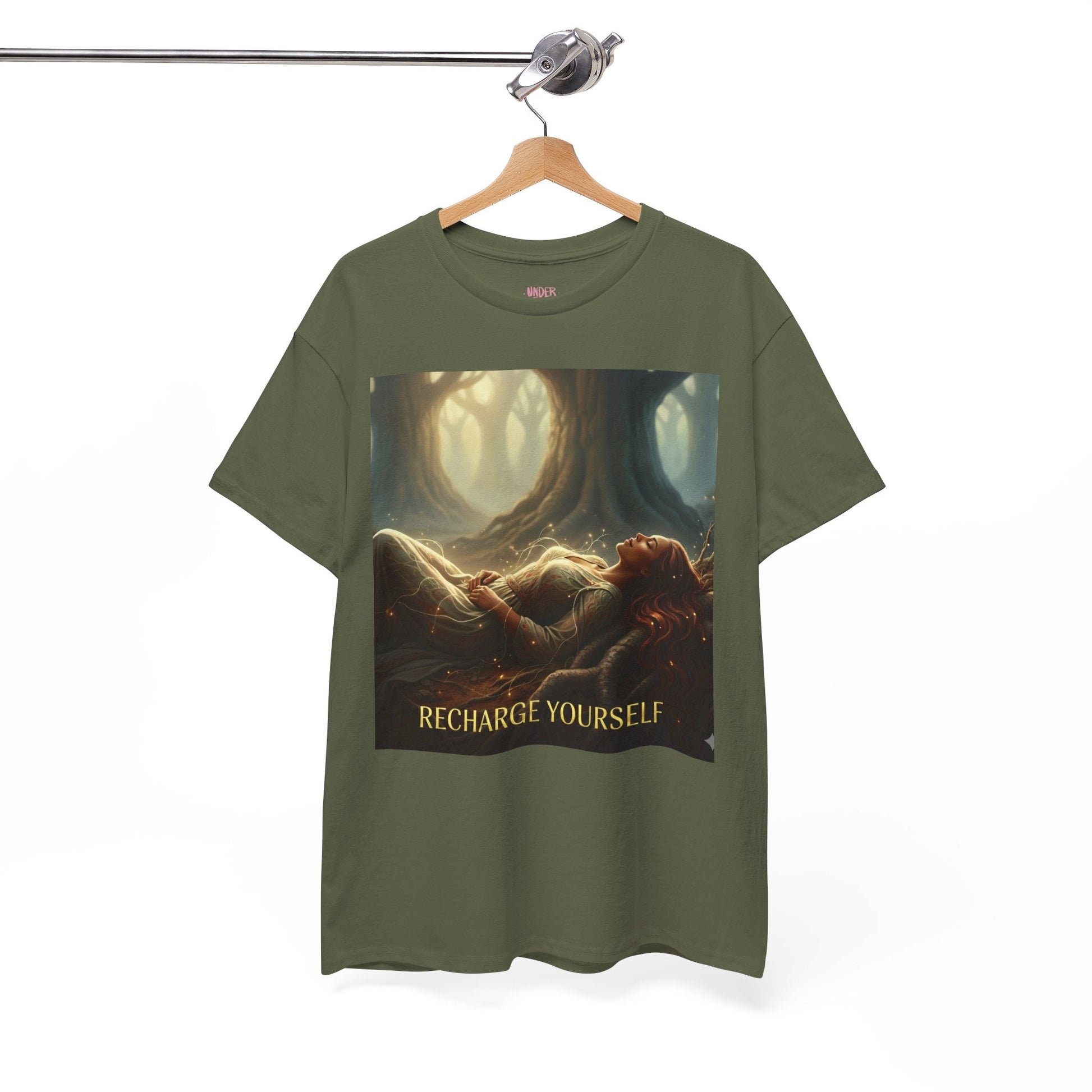 Recharge Yourself Wellness T-Shirt - underthestarsbabe