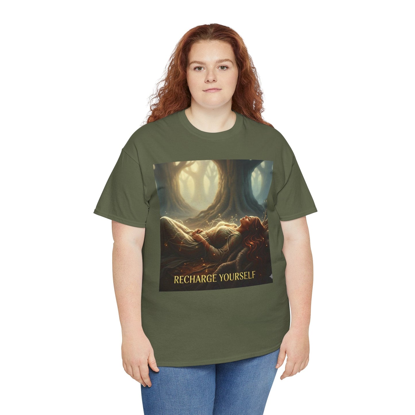 Recharge Yourself Wellness T-Shirt - underthestarsbabe