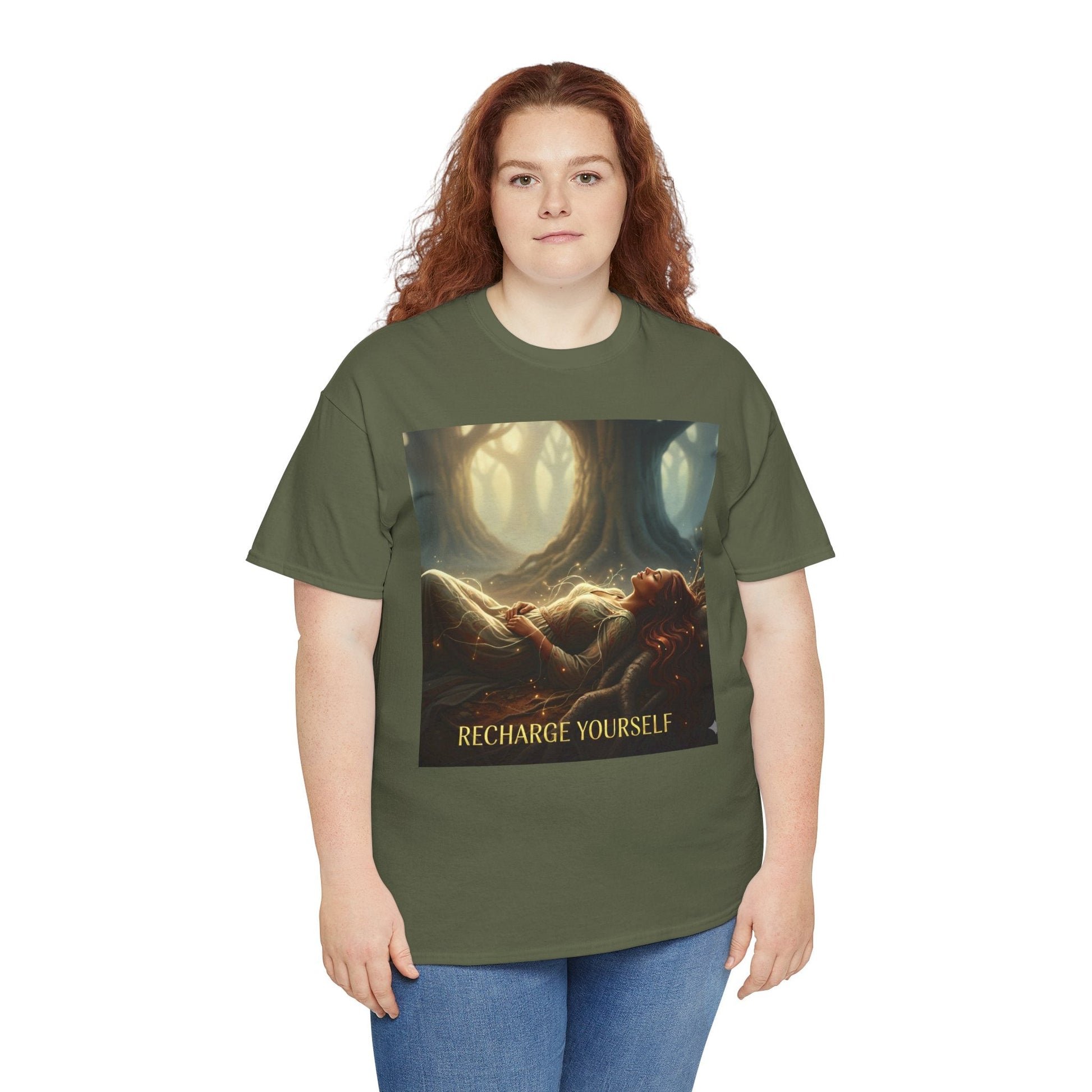 Recharge Yourself Wellness T-Shirt - underthestarsbabe