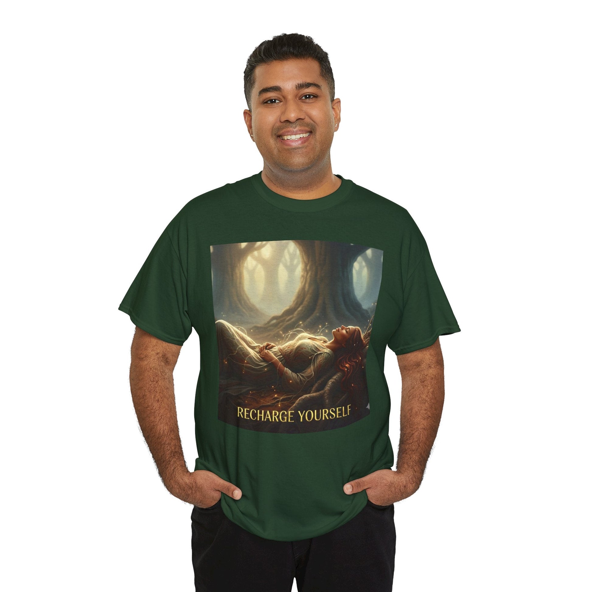 Recharge Yourself Wellness T-Shirt - underthestarsbabe