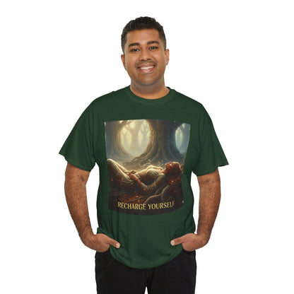 Recharge Yourself Wellness T-Shirt - underthestarsbabe