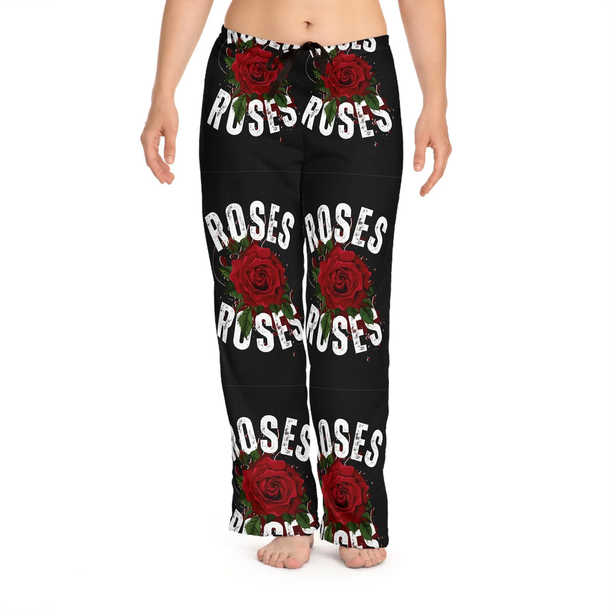 Roses Women's Pajama Pants | Soft Floral Sleepwear - underthestarsbabe
