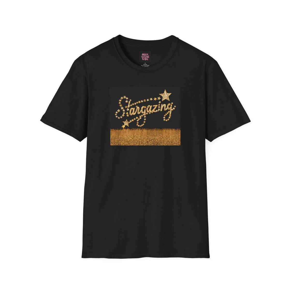 Stargazing Unisex Softstyle T-Shirt - Dreamy & Soft - Under the Stars Babe - underthestarsbabe