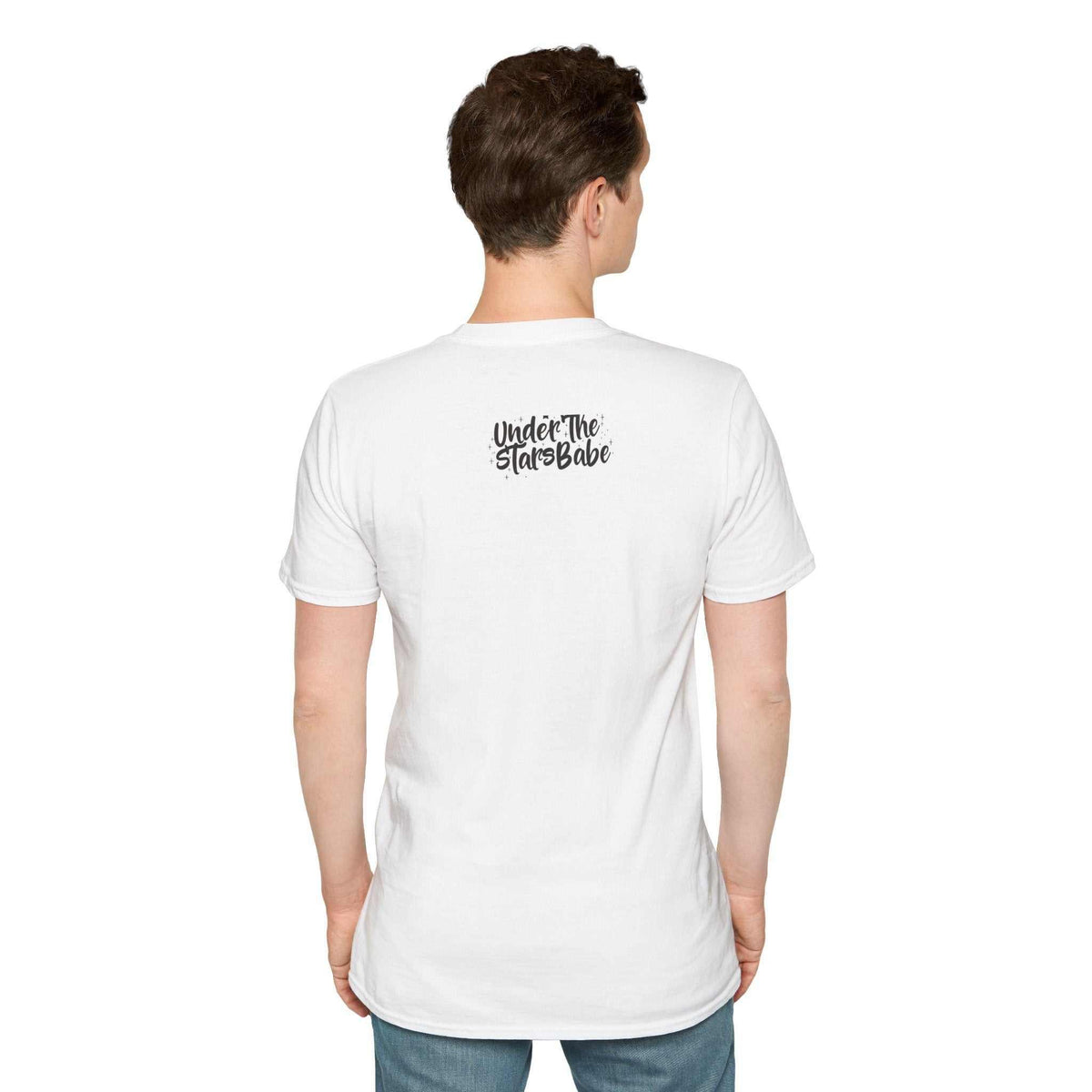 Stargazing Unisex Softstyle T-Shirt - Dreamy & Soft - Under the Stars Babe - underthestarsbabe