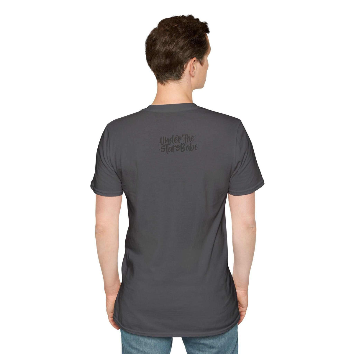 Stargazing Unisex Softstyle T-Shirt - Dreamy & Soft - Under the Stars Babe - underthestarsbabe