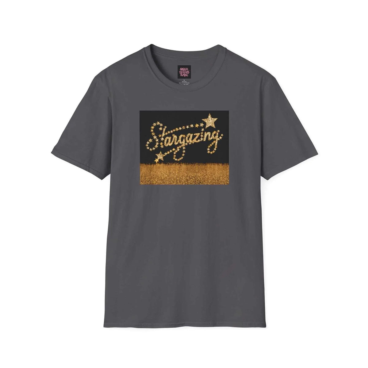 Stargazing Unisex Softstyle T-Shirt - Dreamy & Soft - Under the Stars Babe - underthestarsbabe