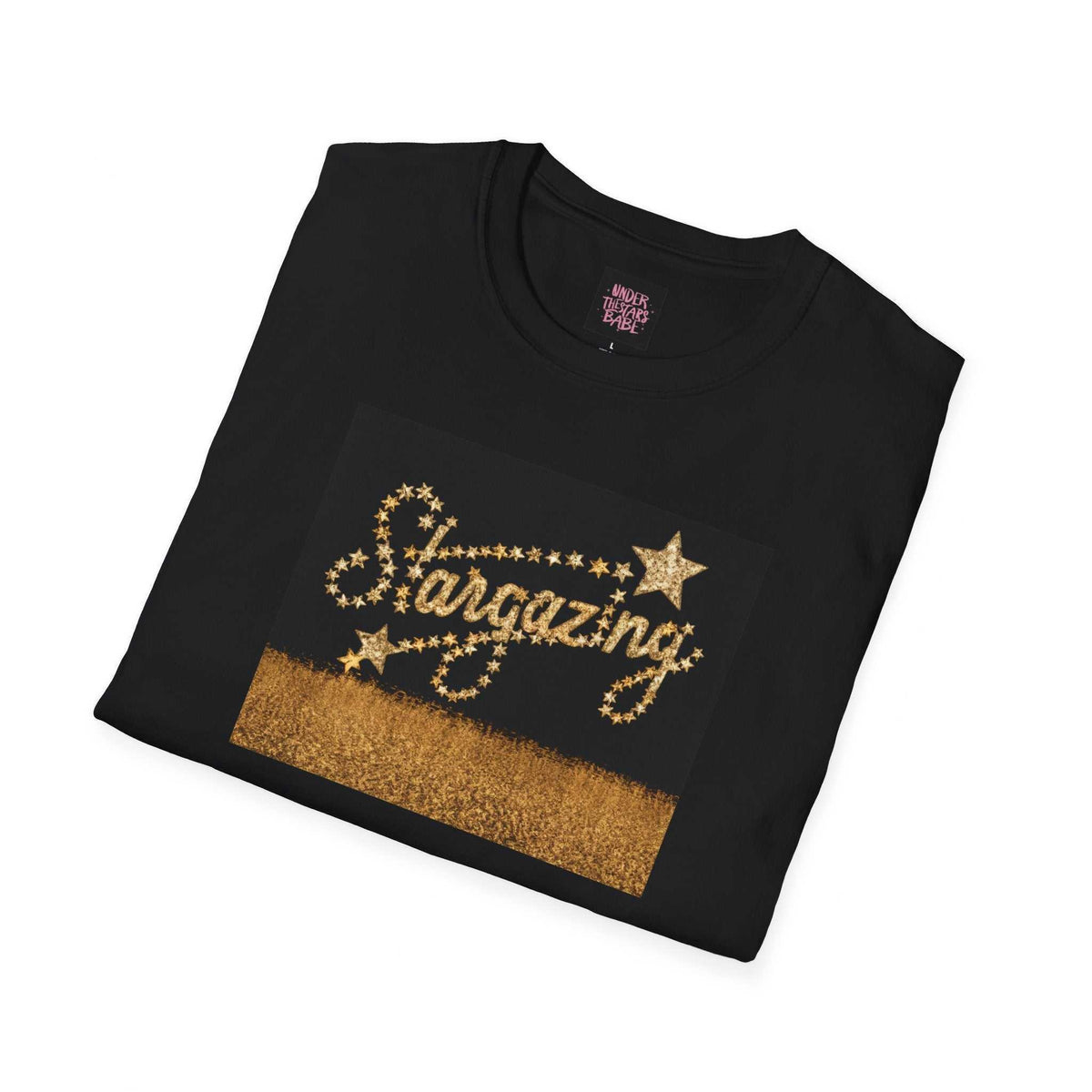Stargazing Unisex Softstyle T-Shirt - Dreamy & Soft - Under the Stars Babe - underthestarsbabe