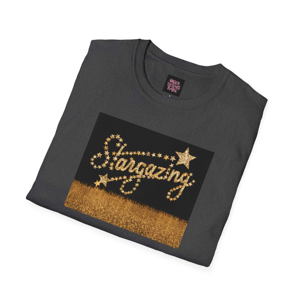 Stargazing Unisex Softstyle T-Shirt - Dreamy & Soft - Under the Stars Babe - underthestarsbabe