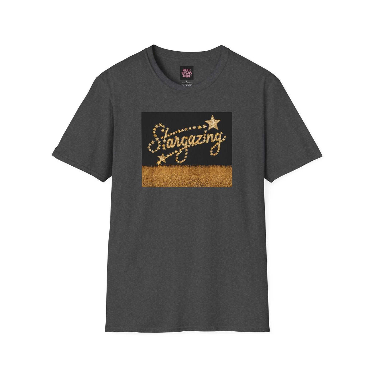Stargazing Unisex Softstyle T-Shirt - Dreamy & Soft - Under the Stars Babe - underthestarsbabe