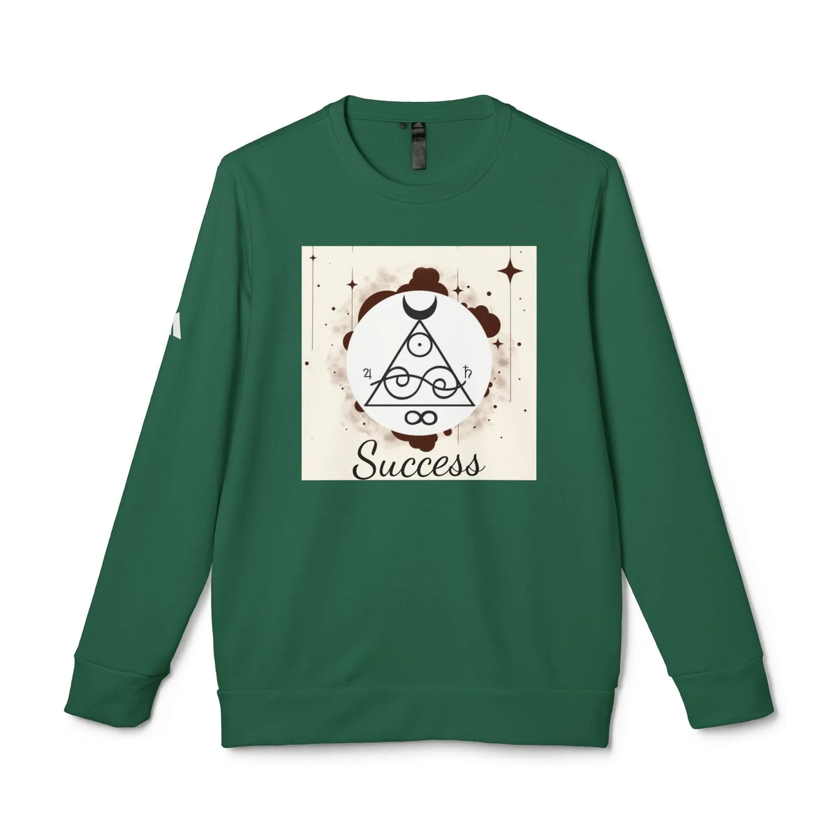 Success Sigil Adidas® Unisex Fleece Crewneck Sweatshirt - Under The Stars Babe - underthestarsbabe