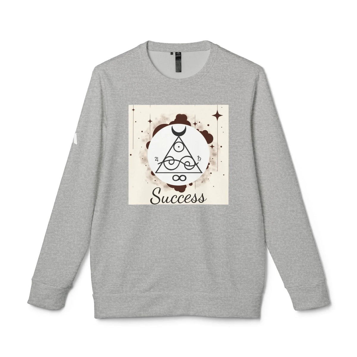 Success Sigil Adidas® Unisex Fleece Crewneck Sweatshirt - Under The Stars Babe - underthestarsbabe